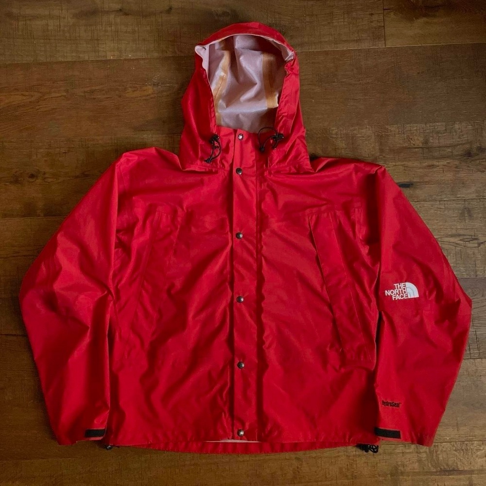 The North Face Parka Jacket Mens XL Red Gorpcore Waterproof HydroSeal Vintage